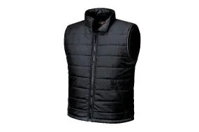 7577n xxxl-bodywarmer gevoerd, zwart