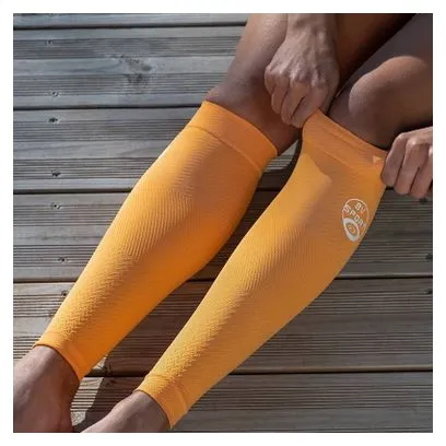 BV Sport Origine Orange Calf Compression Sleeves