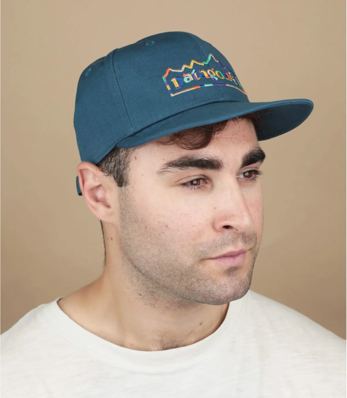 ECOVERANTWOORDELIJKE BLAUWE BASEBALL CAP SCRAP EVERYDAY CAP UNITY FITZ GLASS BLUE