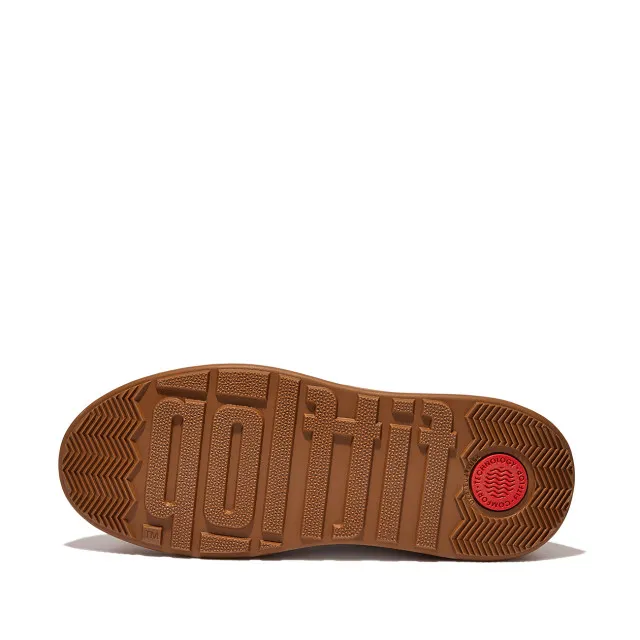 FITFLOP FMODE SUEDE FLATFORM CHELSEA BOOTS
