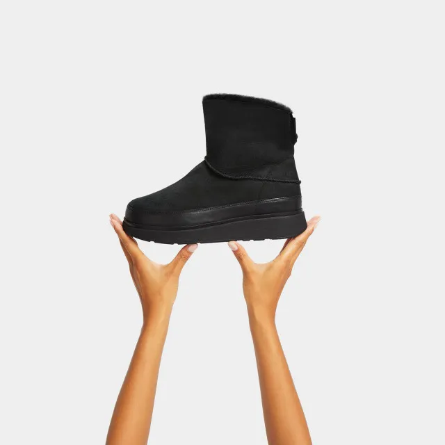 FITFLOP GENFF MINI DOUBLEFACED SHEARLING BOOTS
