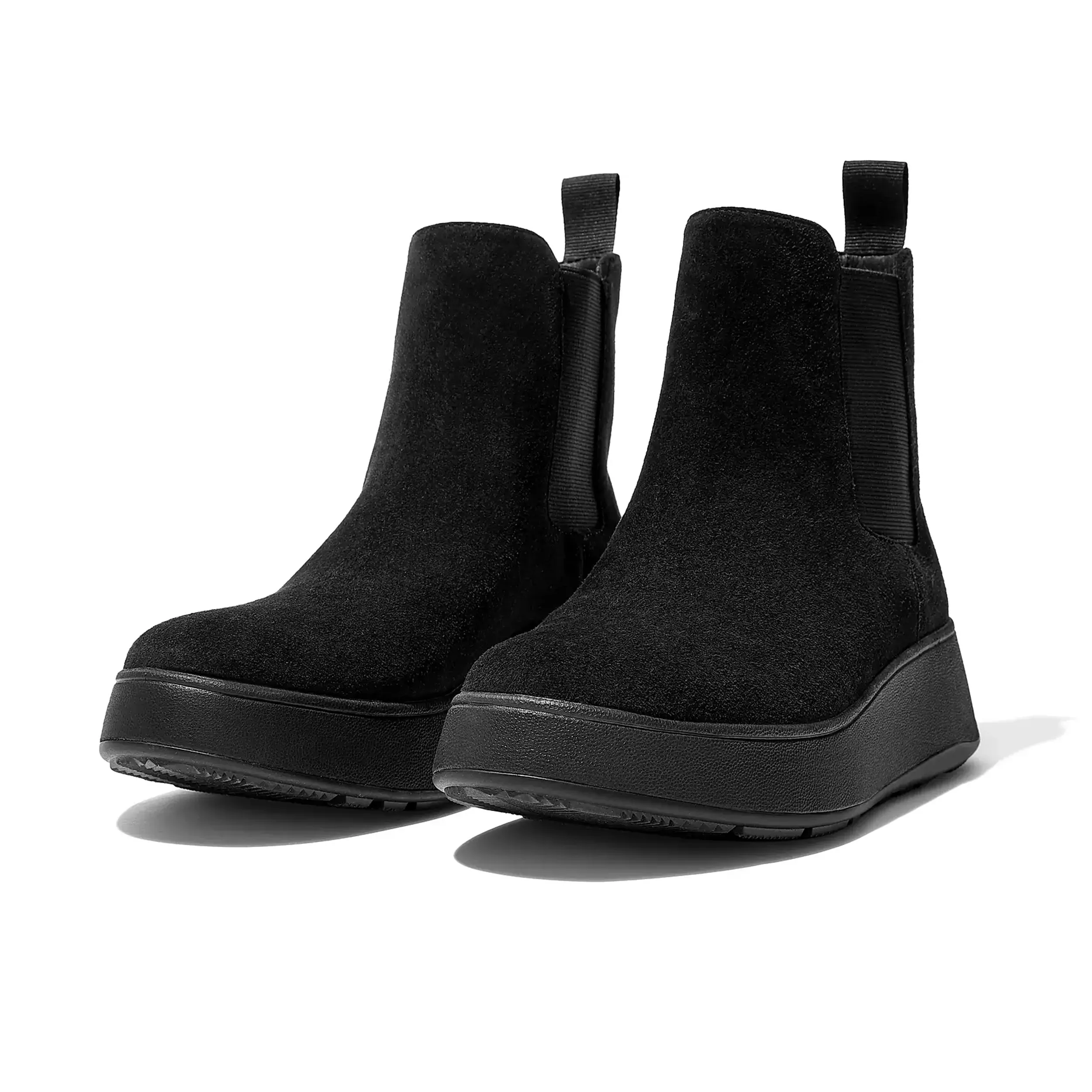 FITFLOP KF3 CHELSEABOOT FMODE FLATFORM ALL BLACK