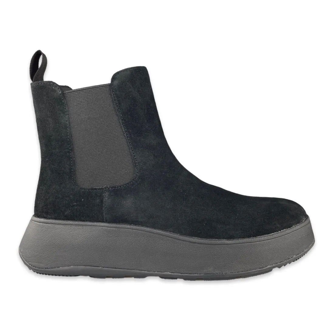 FITFLOP KF3 CHELSEABOOT FMODE FLATFORM ALL BLACK