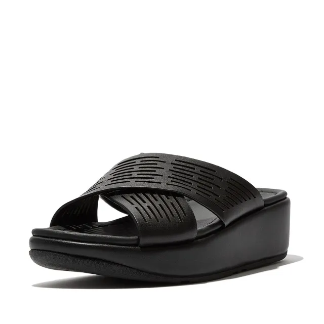 FitFlop Lulu geo laser sleek cross