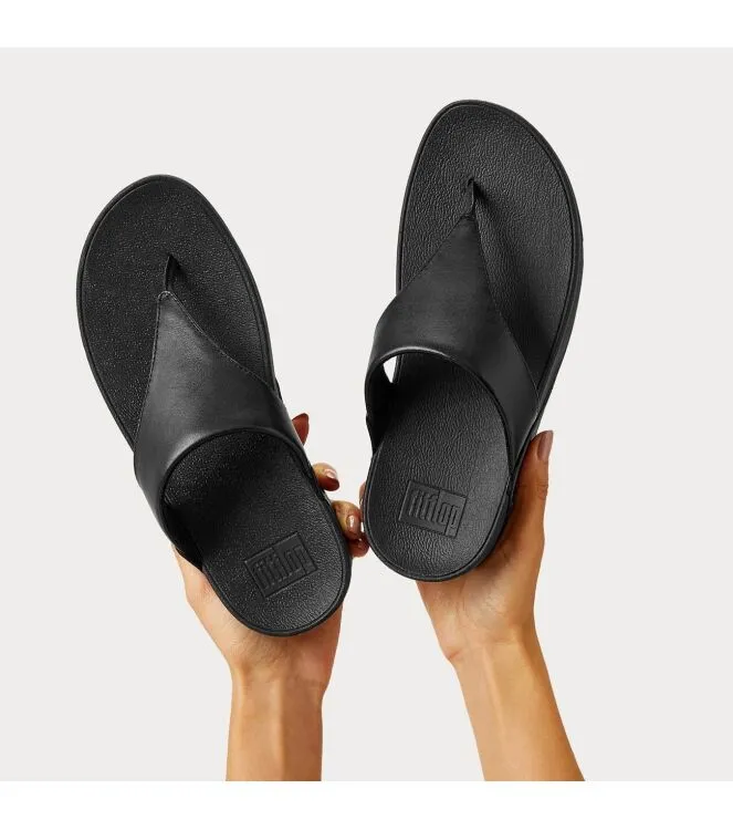 FitFlop Lulu Toepost black Slippers