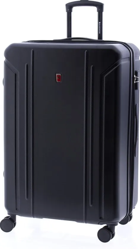 GLADIATOR TROPICAL GROTE KOFFER  77 CM  105/117 LITER  EXPANDABLE  ZWART